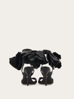 Ferragamo Flower embellished high heel sandal - Image 7